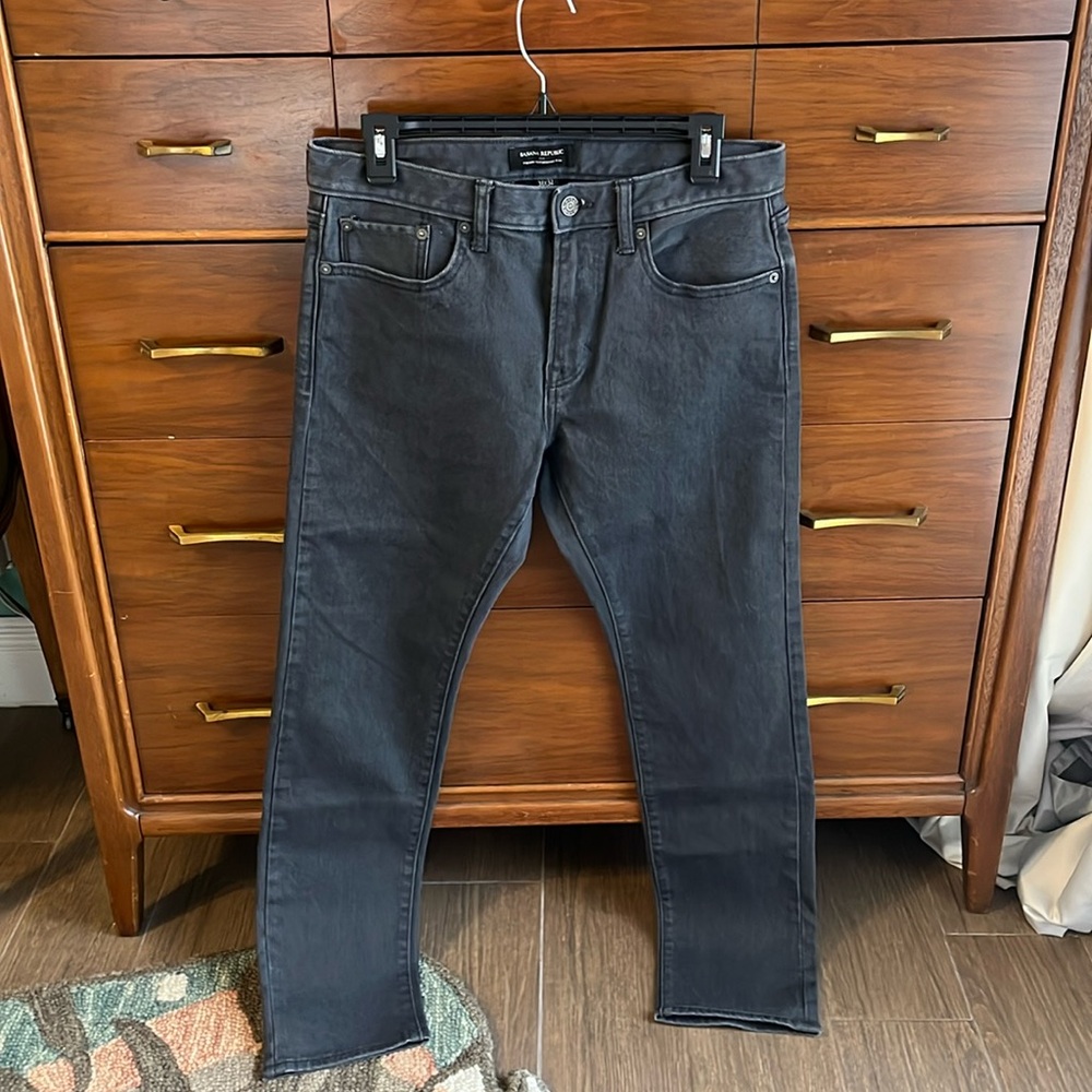 Banana Republic Men's Black Jeans